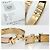 Hermès Bracciale Click PM donna in oro rosa e smalto Marron Glacé - vista 7