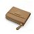 Prada Saffiano Triangle Zip Small Kartenetui Camel - Ansicht 5