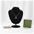 Gucci Collana con ciondolo inciso intrecciato - vista 2