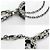 Gucci Collana con ciondolo inciso intrecciato - vista 6