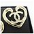 Chanel Orecchini Big Heart Gold Jennie - vista 2