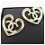 Chanel Orecchini Big Heart Gold Jennie - vista 3