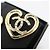 Chanel Orecchini Big Heart Gold Jennie - vista 6
