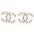 Chanel Orecchini CC Logo in Perle, Cristallo e Oro Edizione Limitata
