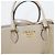 Prada Nuova borsa tote beige con logo dorato - vista 3