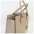 Prada Nuova borsa tote beige con logo dorato - vista 5