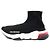 Balenciaga Sneakers Speed Runner in maglia bianca e nera da donna - vista 5