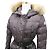 Moncler Abrigo largo de plumón Chloe Marrón Talla