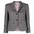 Thom Browne Classic Wool Jacket Gray - view 3