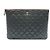 Chanel Classic Black Caviar Gold Classic New Medium Clutch Series