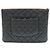Chanel Classic Black Caviar Gold Classic New Medium Clutch Series - vista 3