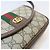 Gucci Supreme Web Mini Shoulder Bag Beige GG Canvas - vista 3