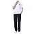 Comme Des Garcons PK-Poloshirt mit rotem Herz-Patch (White) - Ansicht 7