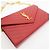 Autre Marque Borsa a tracolla WOC Chevron Red - vista 8