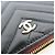 Chanel Clutch Bag Large Chevron Black Gold - vista 2