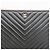 Chanel Clutch Bag Large Chevron Black Gold - vista 3