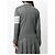 Thom Browne Bar Damen-Cardigan aus Merinowolle Dunkelgrau - Ansicht 4