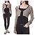 Jacquemus Kurzes Rippstrick-Cardigan mit Mikro-Gold-Logo