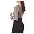 Jacquemus Kurzes Rippstrick-Cardigan mit Mikro-Gold-Logo - Ansicht 15