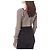 Jacquemus Kurzes Rippstrick-Cardigan mit Mikro-Gold-Logo - Ansicht 19
