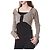 Jacquemus Kurzes Rippstrick-Cardigan mit Mikro-Gold-Logo - Ansicht 22