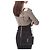 Jacquemus Kurzes Rippstrick-Cardigan mit Mikro-Gold-Logo - Ansicht 24