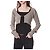 Jacquemus Kurzes Rippstrick-Cardigan mit Mikro-Gold-Logo - Ansicht 6