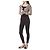 Jacquemus Kurzes Rippstrick-Cardigan mit Mikro-Gold-Logo - Ansicht 7