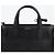 Burberry Banner Leder Tote Bag Medium Schwarz - Ansicht 3