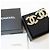 Chanel Orecchini in metallo dorato con logo CC e cristalli - vista 4