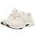 Chanel Logo Play All Over Suede Sneaker White