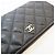 Chanel Cartera de dos pliegues Caviar Black - vista 6
