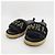 Chanel Pantofole in tweed nero con lettere - vista 3
