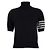 Thom Browne Relaxed Fit Rollkragenpullover aus feiner Merinowolle Bar