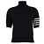 Thom Browne Relaxed Fit Rollkragenpullover aus feiner Merinowolle Bar - Ansicht 4