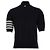 Thom Browne Relaxed Fit Rollkragenpullover aus feiner Merinowolle Bar - Ansicht 5