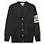 Thom Browne Nachhaltiger Wollcardigan Schwarz