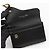 Dior Tarjetero Saddle con solapa para mujer Negro - vista 7