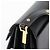 Marni Borsa a tracolla Trunk Mini in pelle Saffiano Nera - vista 11