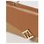 Fendi Diamond Chain Wallet braunes Leder - Ansicht 7