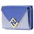 Fendi Portafoglio Diamond Micro Tri-Fold - vista 5