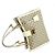 Padlock Gucci Borsa a spalla media in tela con lucchetto - vista 6