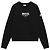 Moncler Baumwoll-Sweatshirt Schwarz