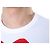 Comme Des Garcons T-Shirt mit Herz-Print Weiß AX - Ansicht 20