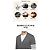 Thom Browne 4-Bar Wollcardigan mit V-Ausschnitt Grau - Ansicht 8