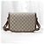 Gucci Borsa a tracolla Small Supreme GG Canvas Brown Leather Horsebit - vista 4