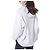 Jil Sander T-shirt com capuz para mulher com alça tecida com logo impresso - vista 12