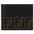 Fendi Jacquard Leather Bifold Wallet