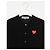 Comme Des Garcons Red Heart Strickcardigan Schwarz - Ansicht 6