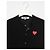 Comme Des Garcons Red Heart Strickcardigan Schwarz - Ansicht 7